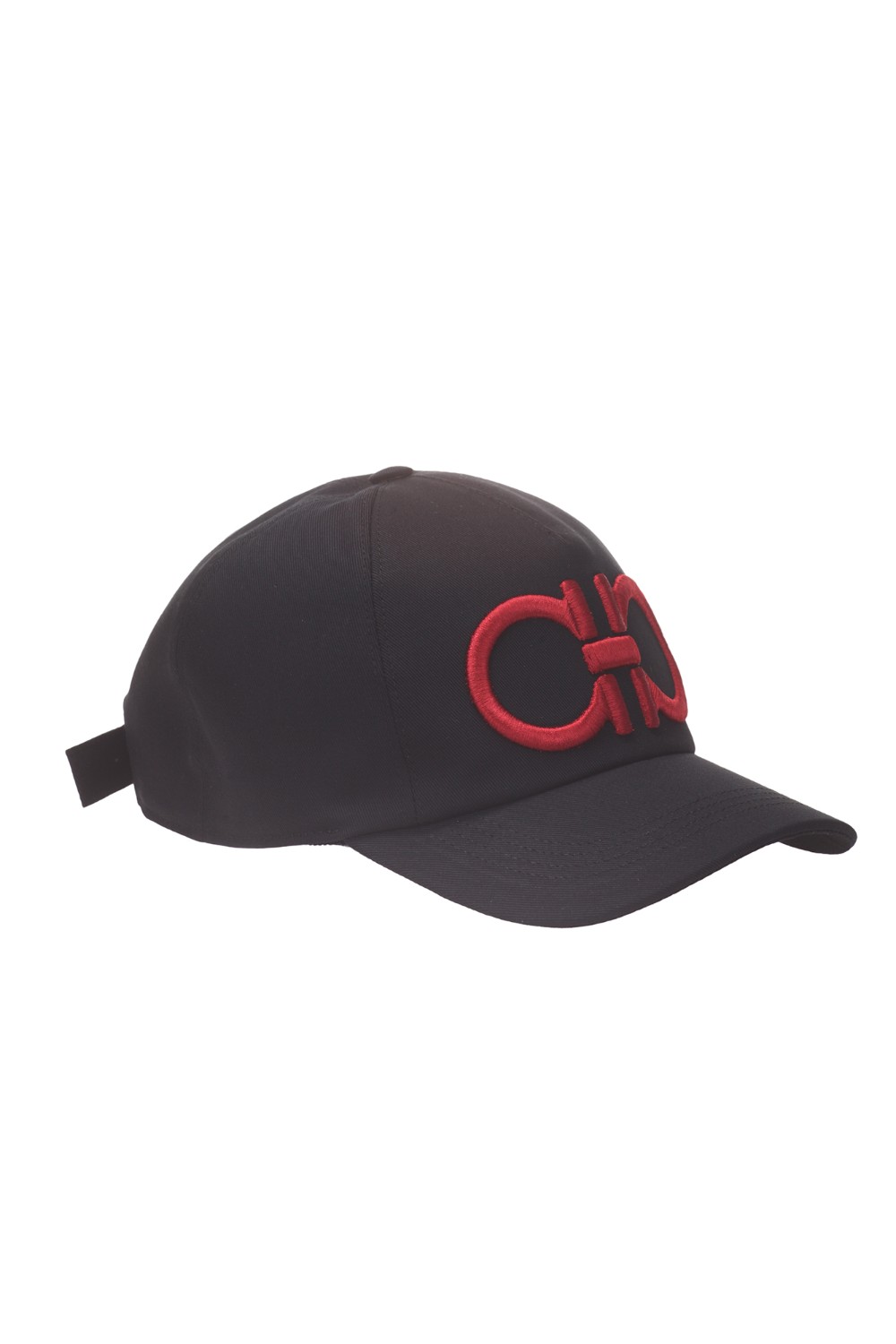 shop SALVATORE FERRAGAMO  Cappello: Salvatore Ferragamo cappello baseball "Gancini".
Macro logo Gancini ricamato a rilievo sul davanti.
Regolabile.
Composizione:  100% cotone.
Fabbricato in Italia.. 360552 GANDOUB-001 751015 number 8594597